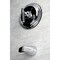 Kingston Brass KB2631MLTTO Tub Trim Only W/out Shower, Polished Chrome KB2631MLTTO - alternate 3
